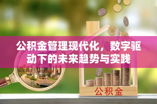 屯留公积金管理现代化，数字驱动下的未来趋势与实践